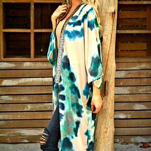 Designer SUKISO Goddess Kimono with Belt